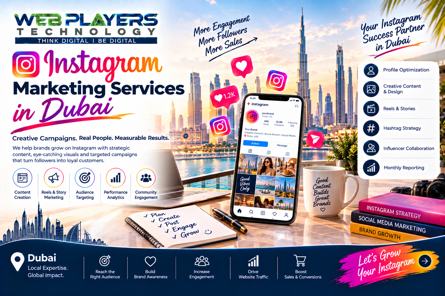 Instagram Marketing Services Dubai for Business Growth